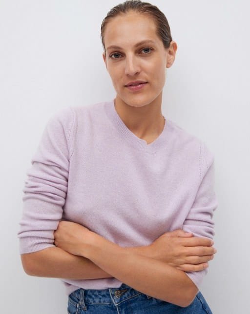 100% cashmere sweater